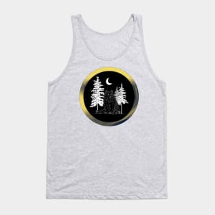 moonlit bear Tank Top